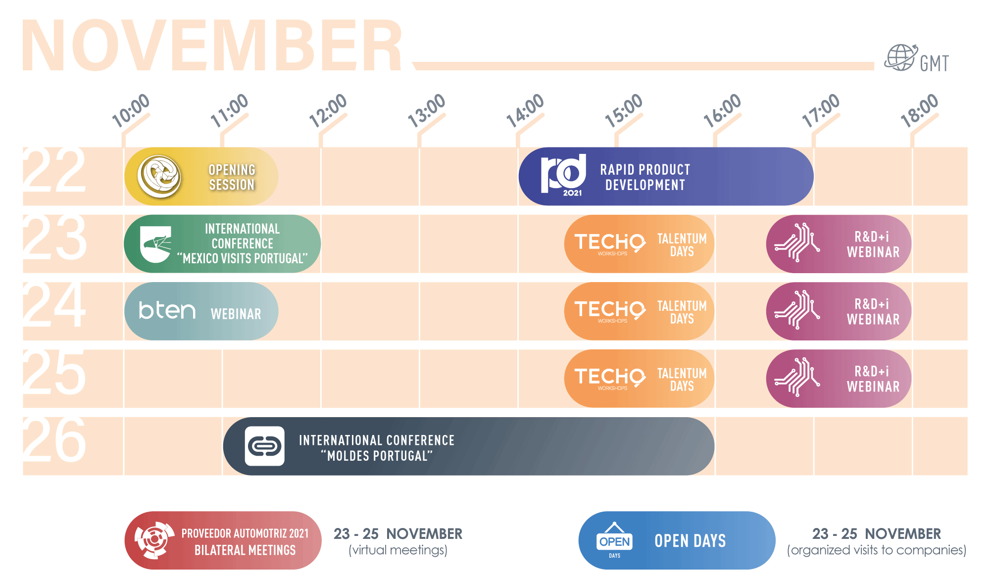 Moulds Event 2021 Planner